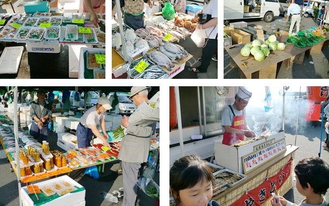 八戸湊朝市