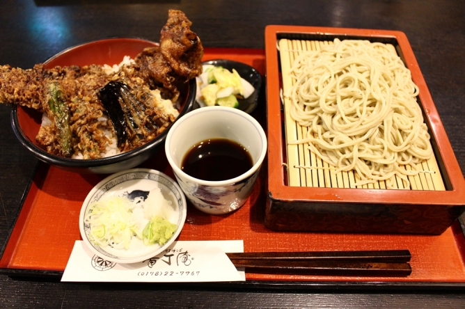 穴子天丼セット