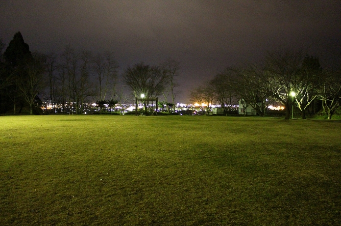 八太郎ケ丘公園からの夜景